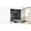 Bosch HMG976KB1 Series 8 įmontuojama mikrobangų krosnelė su garų pagalba, 71 L, juoda