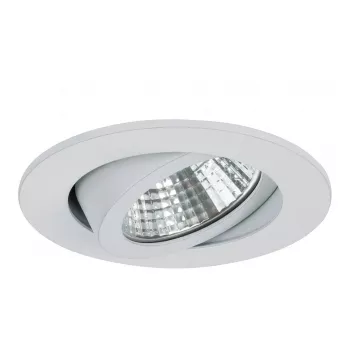 BRUMBERG SEVEN Įleidžiamas LED prožektorius Apvalus Baltas 3000K 7W 350mA Sukiojamas