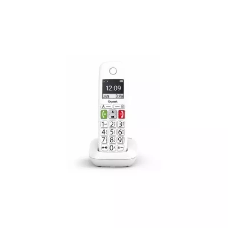 Gigaset E290 Duo belaidis DECT telefonas baltas