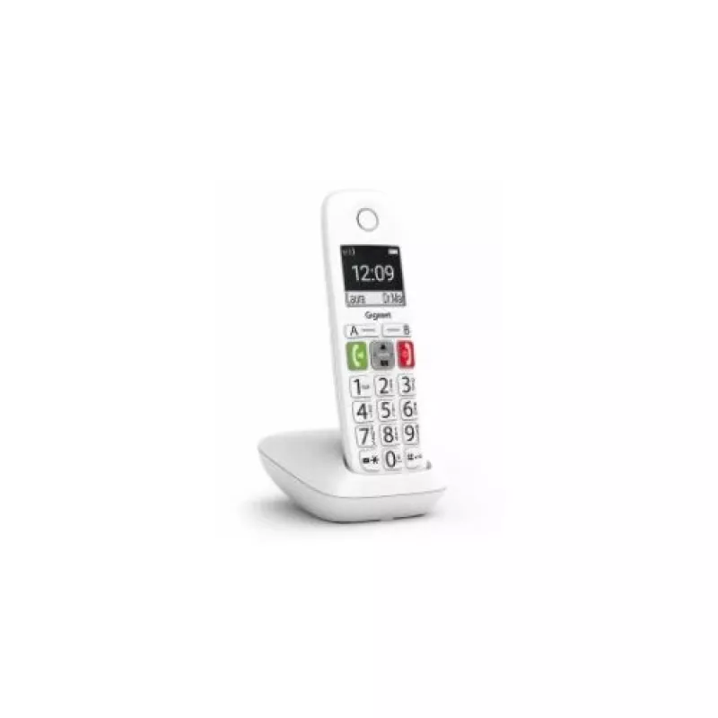 Gigaset E290 Duo belaidis DECT telefonas baltas