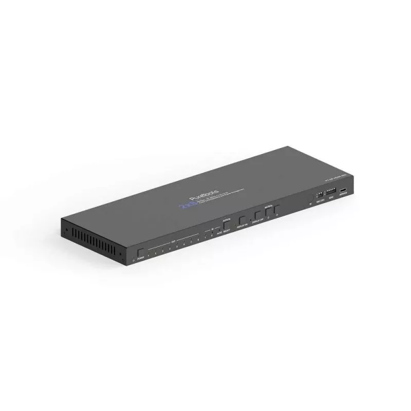 PureLink 2x8 HDMI 2.1 skirstytuvas - 48Gbps su keitikliu ir garso išskyrimu