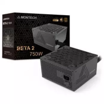 Montech BETA 2 80 PLUS Bronze maitinimo blokas, ATX 3.1 - 750 W, juodas