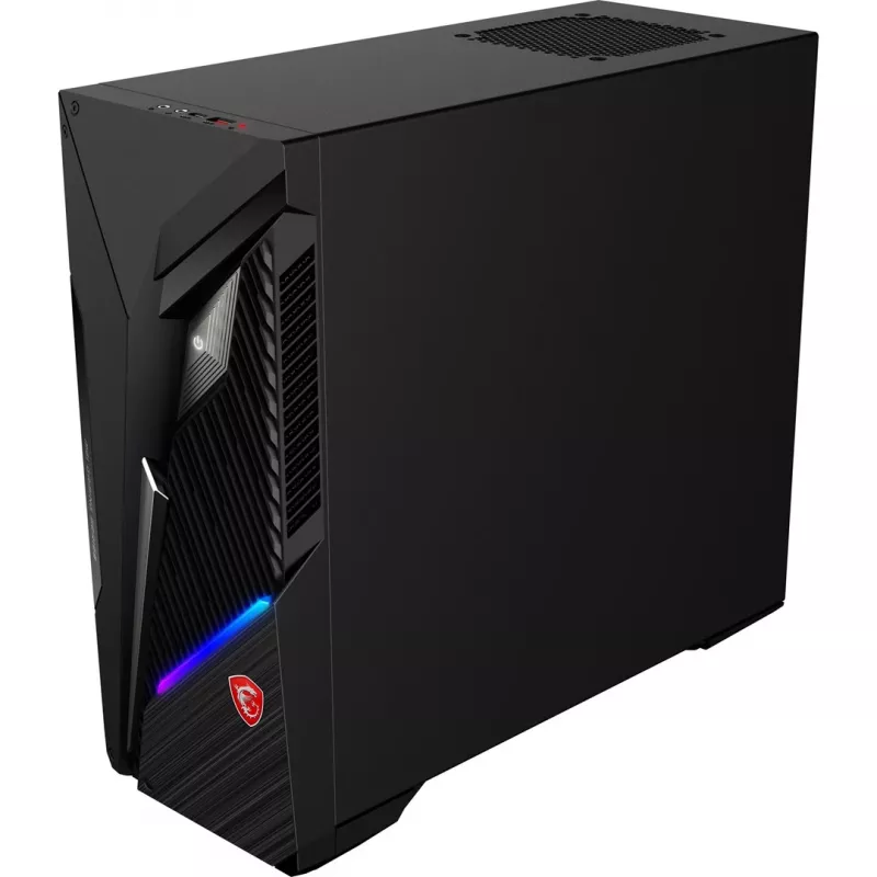 MSI MAG Infinite S3 14NVP5-2822XEU žaidimų stalinis kompiuteris - Intel Core i5-14400F, 16GB DDR5, 1TB SSD, NVIDIA GeForce RTX 5070 12GB, Wi-Fi 6E, Bluetooth 5.3, 500W maitinimo šaltinis, juoda, be OS, 2 metų garantija