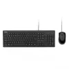 ASUS klaviatūra ir pelė U2000 Estonian QWERTY laidinis rinkinys