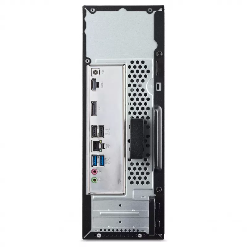 Acer Aspire XC-1715 SFF stalinis kompiuteris, Intel Processor N305, 16 GB DDR4, 512 GB PCIe NVMe SSD, Windows 11 Home, juoda