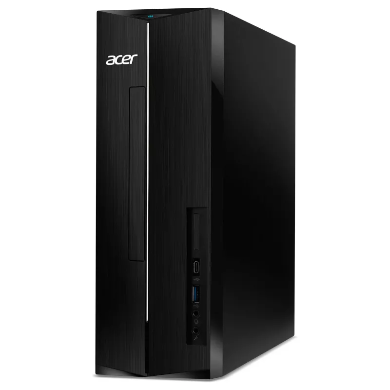 Acer Aspire XC-1715 SFF stalinis kompiuteris, Intel Processor N305, 16 GB DDR4, 512 GB PCIe NVMe SSD, Windows 11 Home, juoda
