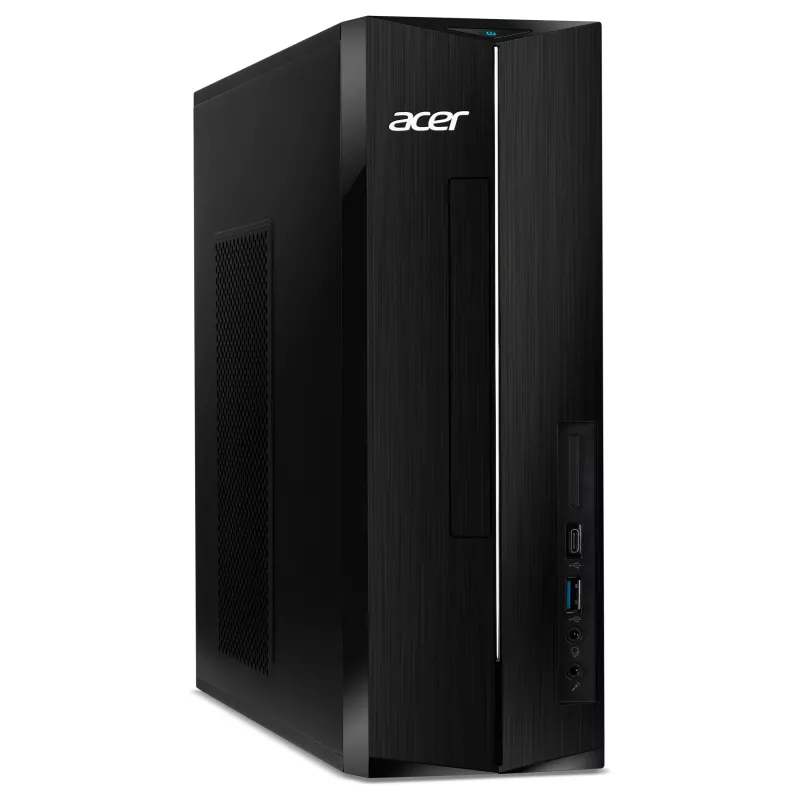 Acer Aspire XC-1715 SFF stalinis kompiuteris, Intel Processor N305, 16 GB DDR4, 512 GB PCIe NVMe SSD, Windows 11 Home, juoda