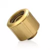 Bitspower Artemis Compression Fitting Straight G1/4 inch Male to 16/10mm Tubing - Stardust Gold