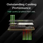 AGI TECHNOLOGY 1TB M.2 NVMe PCIe 4.0 SSD - 4700MB/s Read, 2800MB/s Write, 600TBW
