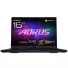 GIGABYTE AORUS MASTER 16 6YJM5DEE65SP nešiojamas kompiuteris, 16 colių WQXGA OLED 240Hz, AMD Ryzen 9 9955HX3D, 32GB DDR5, 2TB SSD, GeForce RTX 5080 16GB, Windows 11 Pro, vokiška klaviatūra