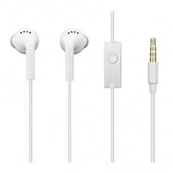 Samsung EHS61ASFWE Universal Original Stereo 3.5mm Headset su laidu 1,2m Mikrofonas Baltas (OEM)