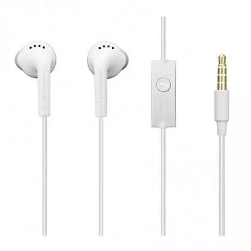 Samsung EHS61ASFWE Universal Original Stereo 3.5mm Headset su laidu 1,2m Mikrofonas Baltas (OEM)