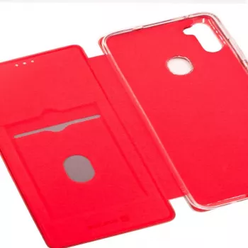 Evelatus Samsung Galaxy A11 Book Case Wallet Style Wine Red