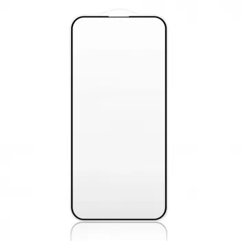 iLike 10D Edge Full Face Tempered Glass Screen Protector, skirta Apple iPhone 13 / 13 Pro / 14 - juodas rėmelis