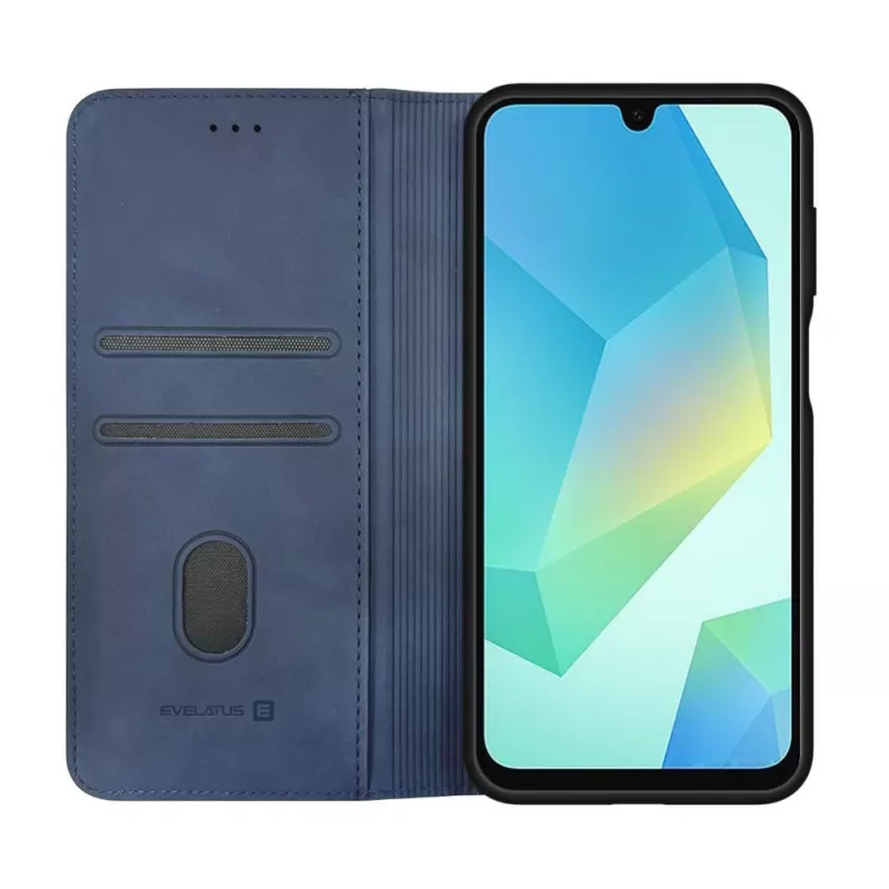 Evelatus Samsung Galaxy A26 Book Case Folio Dark Blue