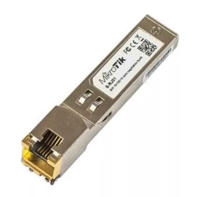 MikroTik S-RJ01 SFP vario RJ-45 10/100/1000 Mbit/s siųstuvas-imtuvas