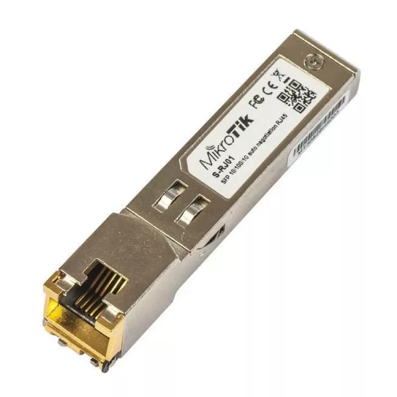 MikroTik S-RJ01 SFP vario RJ-45 10/100/1000 Mbit/s siųstuvas-imtuvas