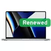 Apple Renewed Grade C MacBook Pro 14 A2442 14 colių 32 GB SSD 1 TB Apple M1 Pro 10 branduolių CPU macOS klaviatūra US/RU