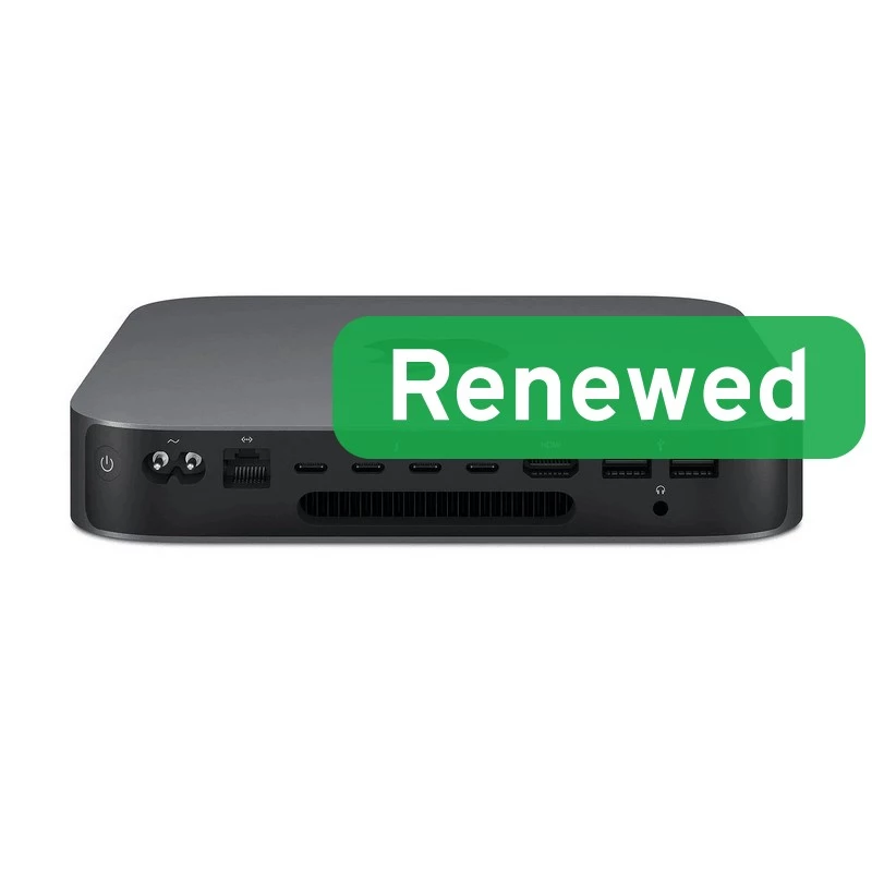 Apple Renewed Grade A Mac mini A1993 i7-8700B 16 GB 1000 GB Intel UHD Graphics 630 Space Gray