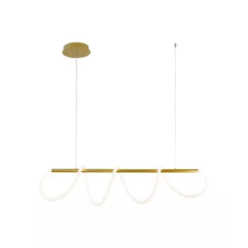 LED LENSER PENDANT LED LIGHT TIGRIS LONG 4000K GOLD