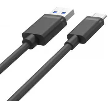 UNITEK USB 3.1 Type-A į Type-C laidas 0,5 m juodas