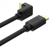 UNITEK Y-C1009 HDMI 2.0 laidas su 270 laipsnių kampu, 4K, 3 m, juodas