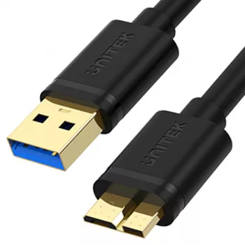 UNITEK USB 3.0 A į Micro B laidas 2m juodas