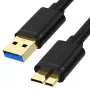 UNITEK USB 3.0 A į Micro B laidas 2m juodas