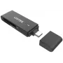 UNITEK USB-C SD & MicroSD kortelių skaitytuvas (Y-9328) - Kosminė pilka