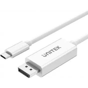 UNITEK USB-C 3.1 į DisplayPort laidas 1,8 m - 4K@60Hz - Juoda
