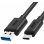 UNITEK USB 3.1 Type-A į Type-C laidas 3m juodas