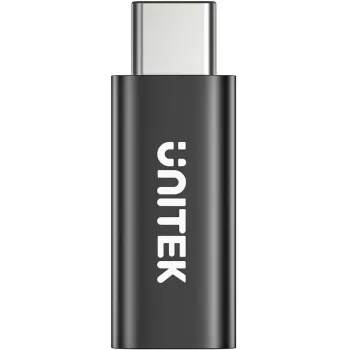 UNITEK USB-C Data Blocker Adapter 100W PD, Space Grey