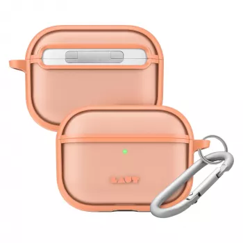 LAUT Huex Protect Case, skirtas AirPods Pro (3 kartos), oranžinė