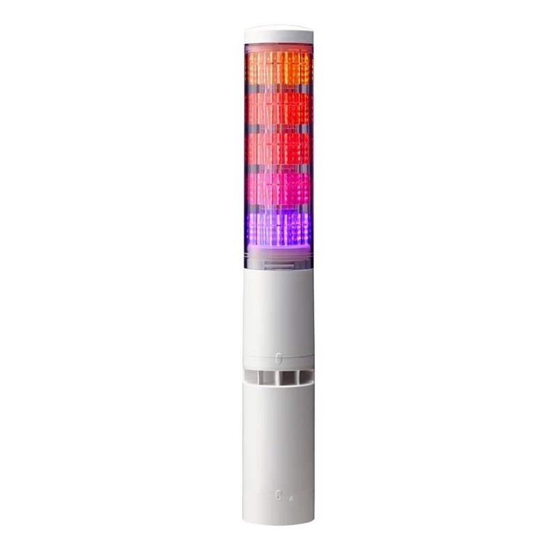 PATLITE LA6-5DTNWB-POE Signal Tower su LED, 5 pakopų, PoE, programuojamas