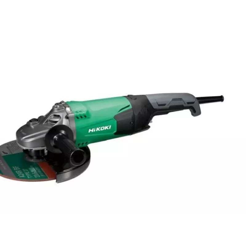 HiKOKI G23SW2W7Z 2300W Kampinis šlifuoklis 230mm su deimantiniu disku