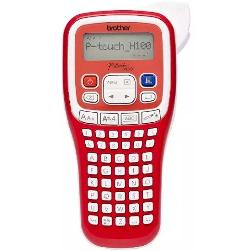 Brother PT-H100R etikečių spausdintuvas, terminis perkėlimas, 180 dpi, balta/raudona
