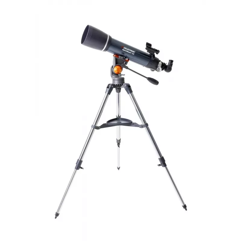 Celestron AstroMaster 102AZ Refraktoriaus teleskopas, 102 mm diafragma, 660 mm židinio nuotolis, juodas