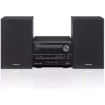 PANASONIC Micro Hi-Fi System SC-PM250EE-K - 20W RMS, CD/MP3, Bluetooth, FM Radio, Juoda