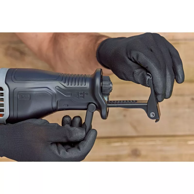 Black & Decker BES301-QS Pjūklas stūmoklinis 2800 spm 750 W Juoda, Oranžinė