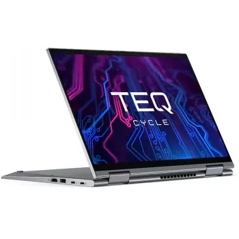 TEQCYCLE Lenovo X1 Yoga G6 2-in-1 nešiojamas kompiuteris, Intel Core i7-1185G7, 16GB RAM, 256GB SSD, 14 inch WUXGA jutiklinis ekranas, Windows 11 Pro, atnaujintas, 2 metų garantija
