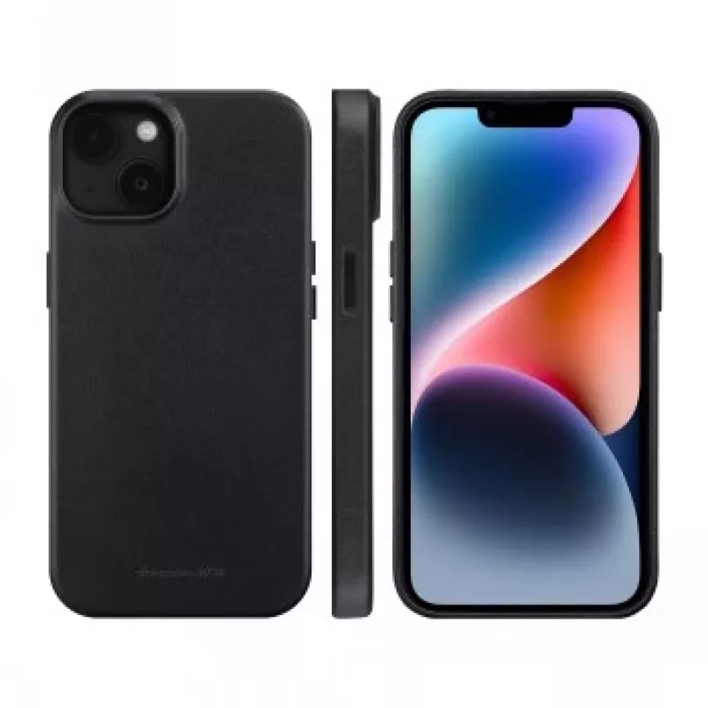 DBRAMANTE 1928 Roskilde MagSafe Back Cover for iPhone 14 – Black