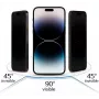 iLike Samsung Galaxy S23 Ultra Tempered Privacy Glass Screen Protector Black