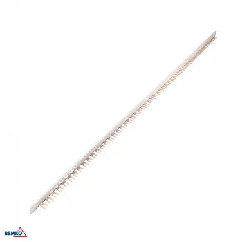 SCHELINGER A19-BBM-1F Jungiamoji šyna 1 fazė U tipo 10mm² 54 moduliai 63A Pilka