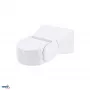 BEMKO PIR judesio jutiklis 1200W 180° IP65 baltas
