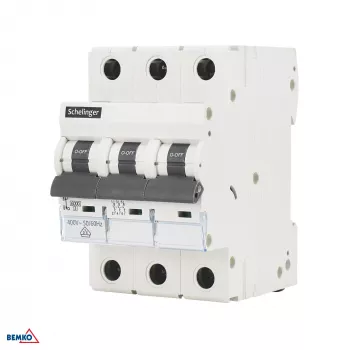 SCHELINGER A02-G8-3P-C16 Miniature Circuit Breaker 6kA 3P C 16A VDE