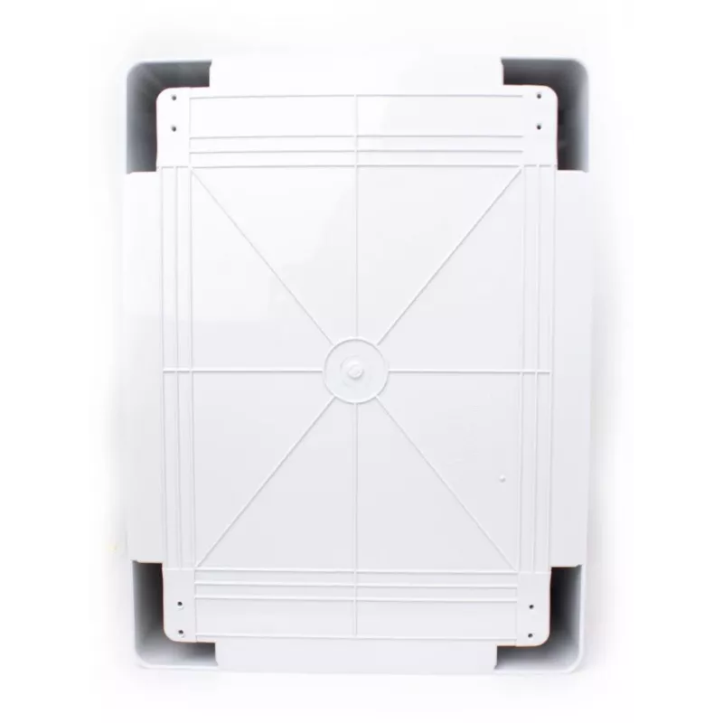 ADELID Elektros skirstymo dėžė ABS IP65 300x400x170mm Šviesiai pilka RAL7035