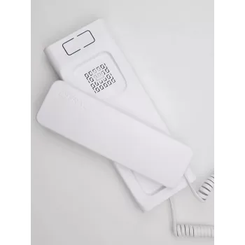 CYFRAL BALTIC 5P White 4,5,6-Wire Audio Intercom Handset