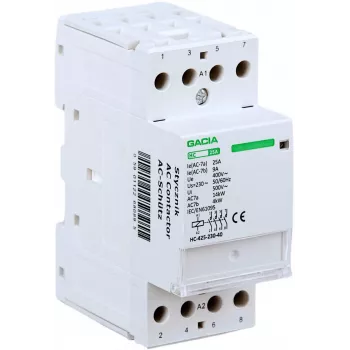 GACIA HC 4P/25A 4NO 230V Modulinis Kontaktorius