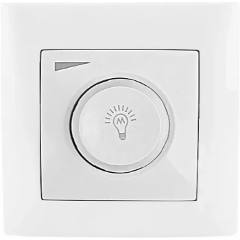 VCX WESA LC 36A LED Rotary Dimmer 200/600W White