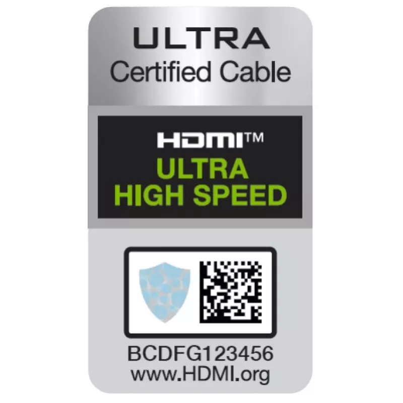 CONOTECH NS-015 2.1 8K HDMI kabelis 1,5m Ultra High Speed 48Gbps juodas